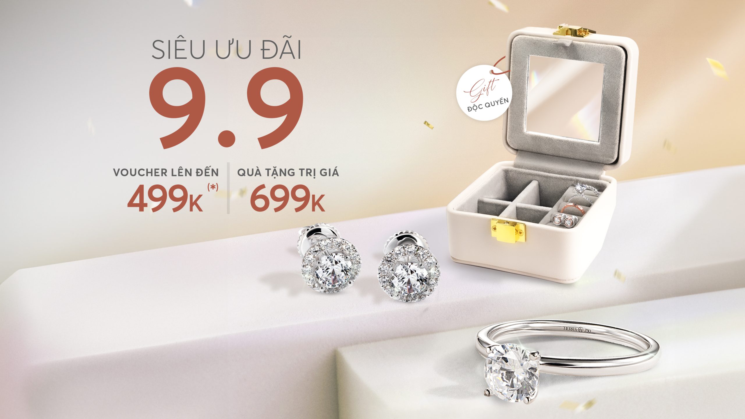 Chương trình khuyến mãi 9.9 cực HOT của Tierra Diamond trên Shopee!